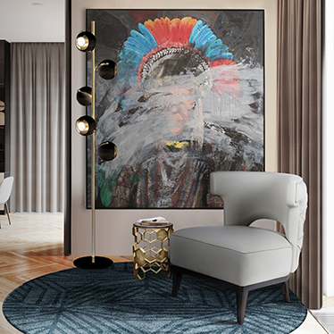 KANSAS ARMCHAIR, MANUKA SIDE TABLE
